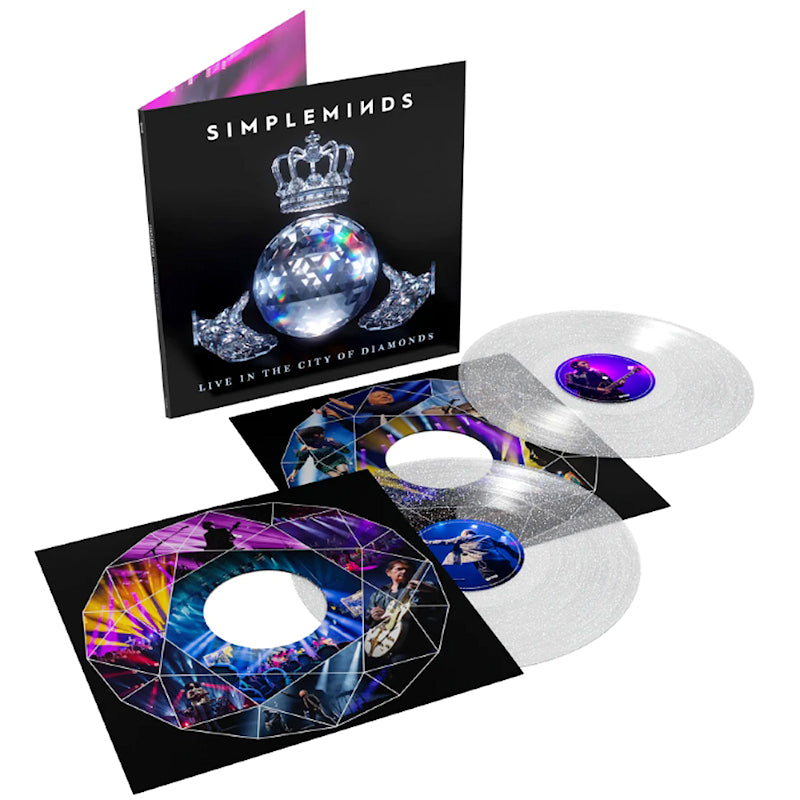 Simple Minds - Live in the city of diamonds (LP)