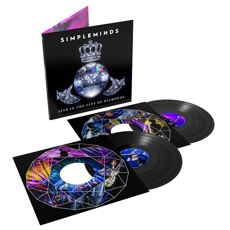 Simple Minds - Live in the city of diamonds (LP)