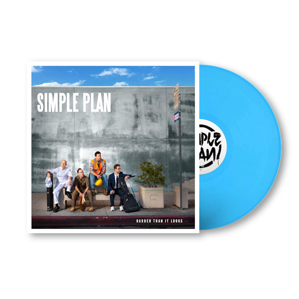 Simple Plan - Harder than it looks (.. It Looks / Blue Marble Vinyl, Gatefold Sleeve, Coloured Vinyl LP)