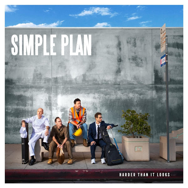 Simple Plan - Harder than it looks (.. It Looks / Blue Marble Vinyl, Gatefold Sleeve, Coloured Vinyl LP)