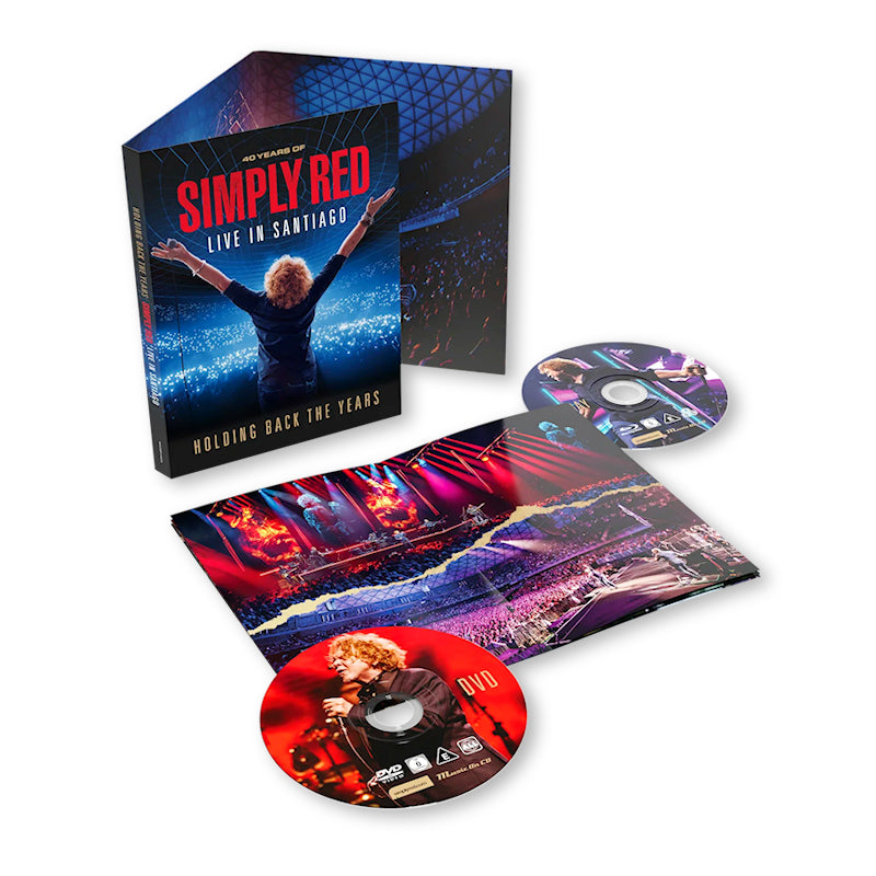 Simply Red - Holding back the years: live in santiago (blu ray movie)