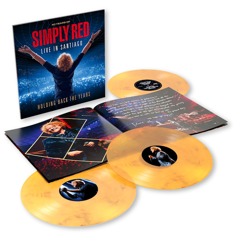 Simply Red - Holding back the years: live in santiago (LP)