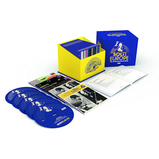 Sir Georg Solti - Solti in europe (44cd+2dvd / the Orchestral Recordings / Limited Edition, Box Set, Remastered, Limited Edition CD+DVD video)