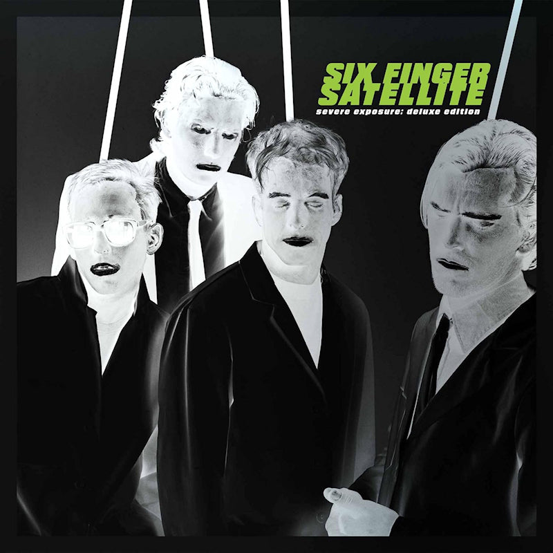 Six Finger Satellite - Severe exposure (deluxe)(coke bottle clear & orange) (Coloured Vinyl, Deluxe Edition LP)