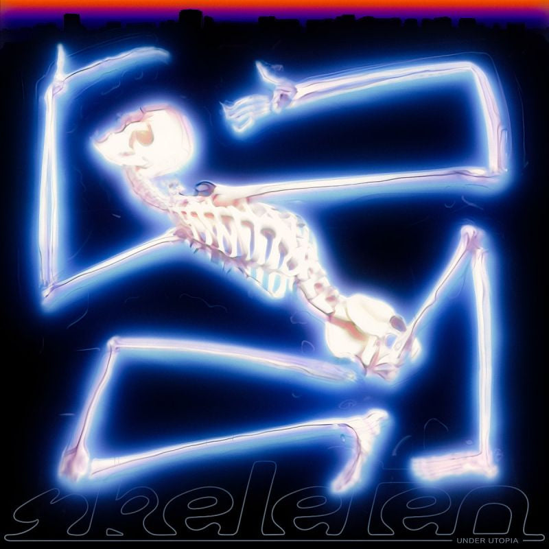 Skeleten - Under utopia (Transparent Blue Vinyl, Transparent, Coloured Vinyl LP)