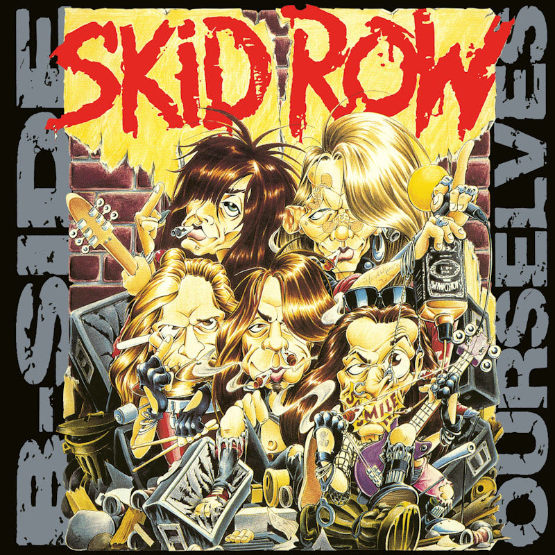 Skid Row - B-side ourselves (.. Ourselves /Yellow & Black Marble/Blf 23 LP)
