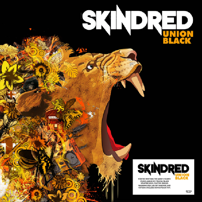 Skindred - Union Black (Orange White, Coloured Vinyl, Rsd LP)