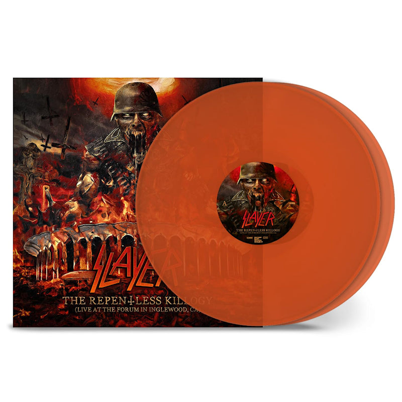 Slayer - Repentless killogy (Orange, Transparent, Gatefold Sleeve, Coloured Vinyl LP)