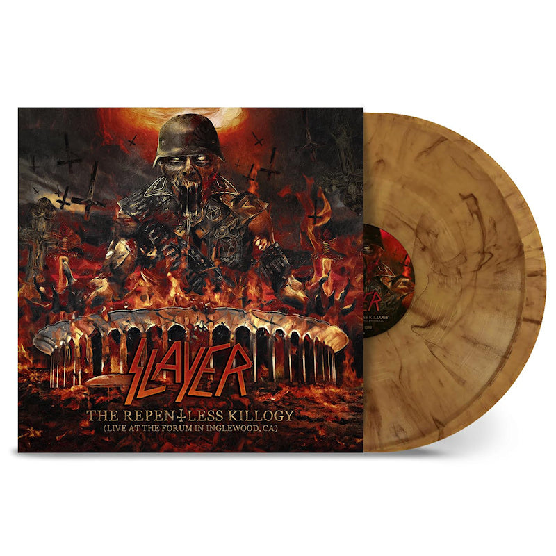 Slayer - Repentless killogy (Amber, Coloured Vinyl LP)