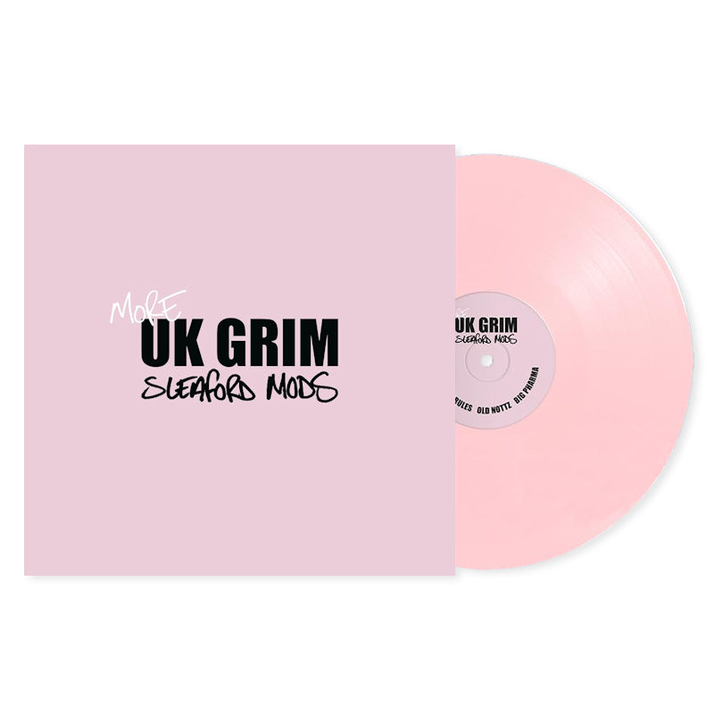 Sleaford Mods - More UK Grim (Pink Vinyl/6 New Tracks, Coloured Vinyl 12-inch maxi-single)
