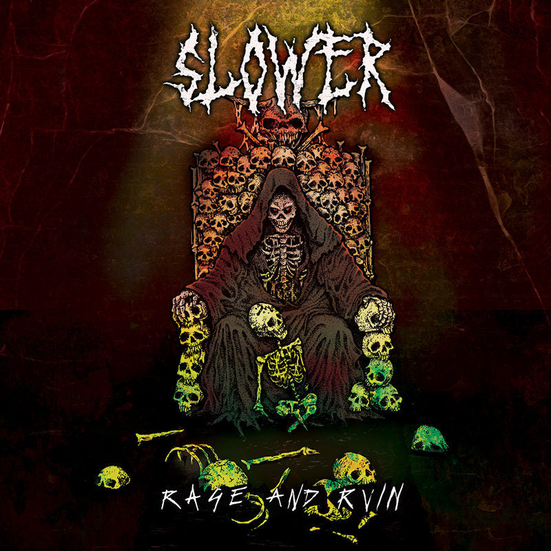 Slower - Rage and ruin (black) (LP)