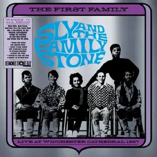 Sly & The Family Stone - The First Family: Live At Winchester Cathedral 1967 (Clear, Coloured Vinyl, Rsd LP)