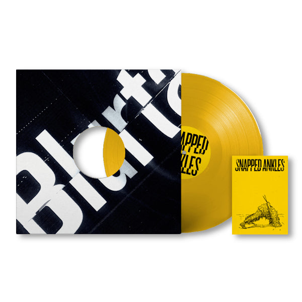 Snapped Ankles - Blurtations (Rsd 23 /Yellow Vinyl, Coloured Vinyl 12-inch maxi-single)