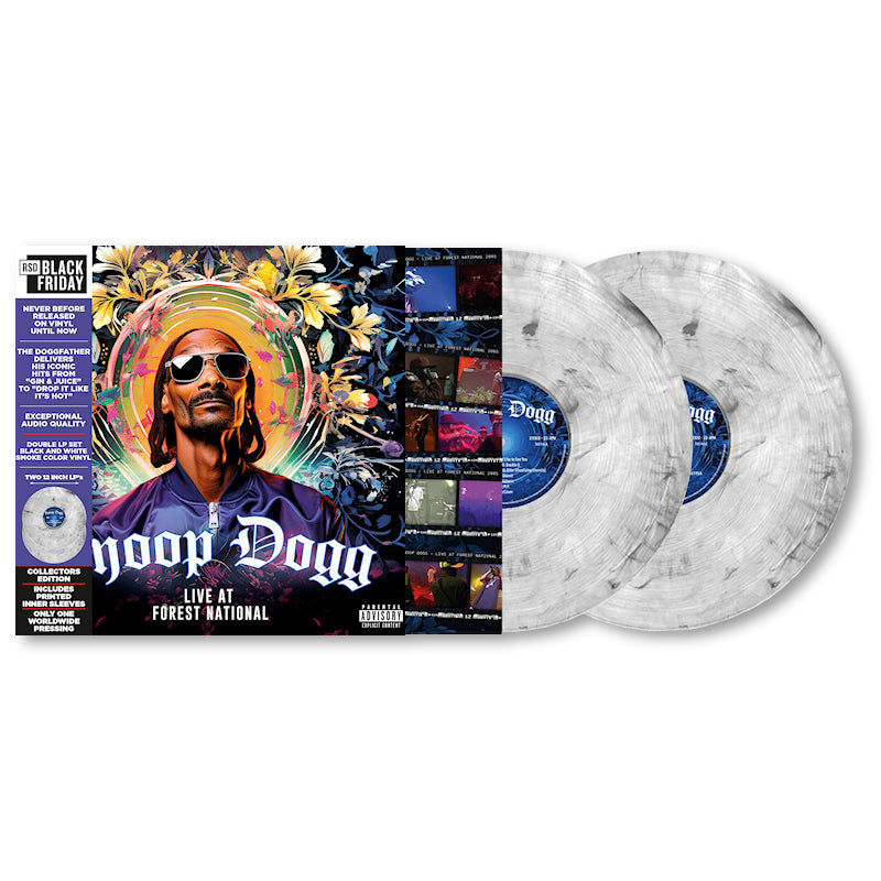 Snoop Dogg - Live at forest national, 2005 (Grey White, Coloured Vinyl, Black Friday, Limited Edition LP)