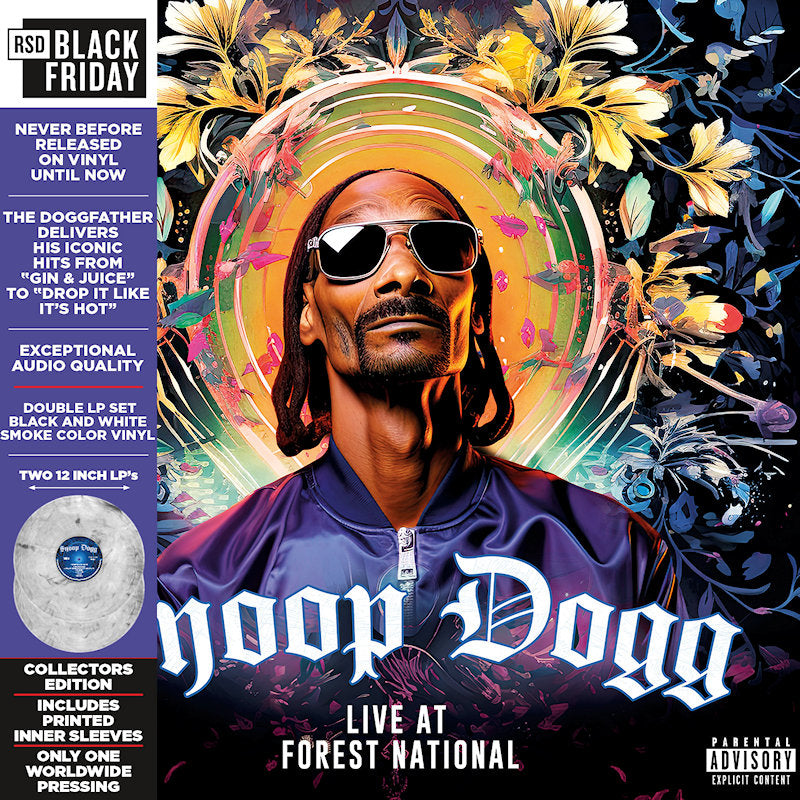 Snoop Dogg - Live at forest national, 2005 (Grey White, Coloured Vinyl, Black Friday, Limited Edition LP)