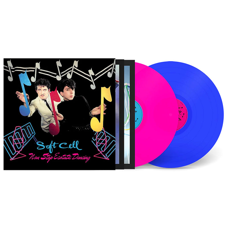 Soft Cell - Non-stop ecstatic dancing (Pink Blue, Coloured Vinyl, Deluxe Edition, Reissue, Remastered LP)
