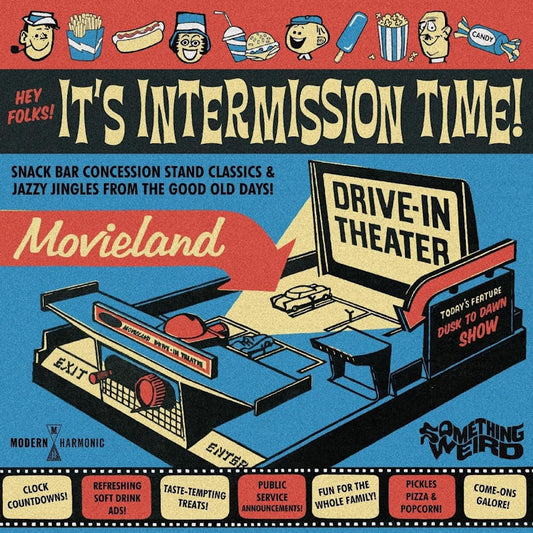 Something Weird - Hey folks! It's intermission time! (.. It's Intermission Time! / Yellow Vinyl, Coloured Vinyl LP)