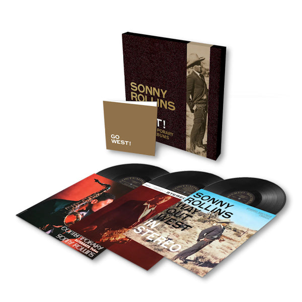 Sonny Rollins - Go west!: the contemporary records albums (.. Contemporary Records Albums / 180gr., High Quality, Gatefold Sleeve LP)