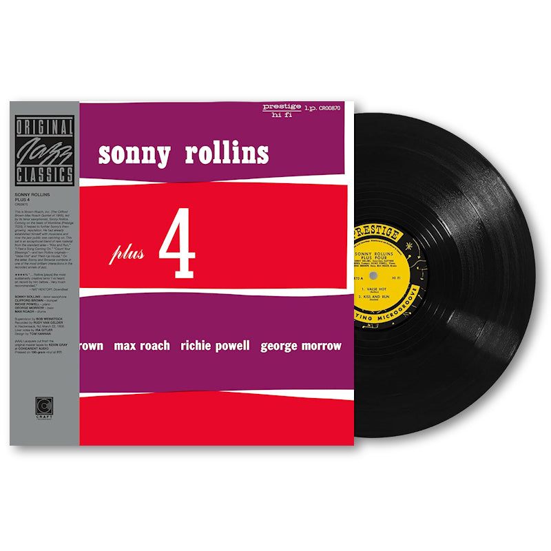 Sonny Rollins - Plus 4 (Remastered LP)