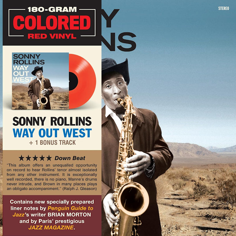 Sonny Rollins - Way out west (High Quality, Coloured Vinyl, Limited Edition LP)