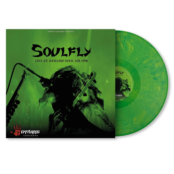 Soulfly - Live at dynamo open air 1998 (.. Open Air 1998 / 180gr. Green Vinyl / Ltd To 1000x, High Quality, Gatefold Sleeve, Coloured Vinyl LP)
