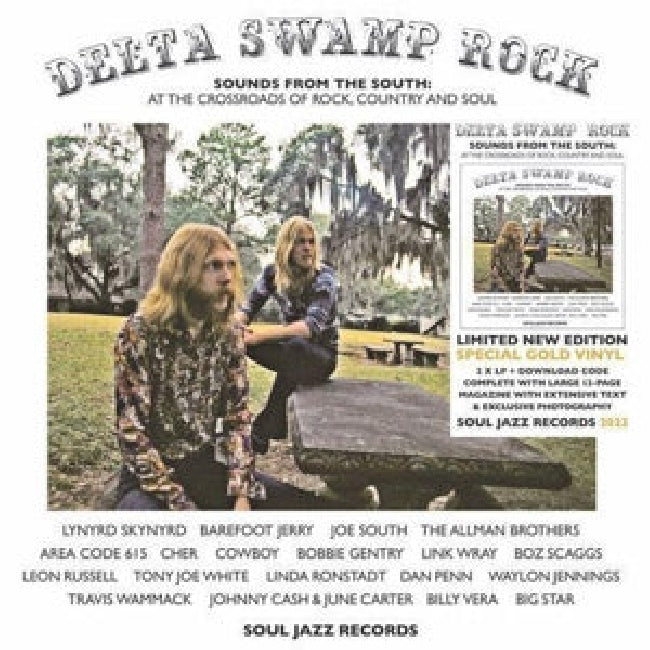 V/A (Various Artists) - Delta swamp rock (Gold Vinyl/Sounds From the South LP)