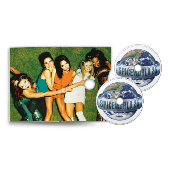 Spice Girls - Spiceworld 25 (A5 Hardback Booklet Packaging / 25th Anniversary Ed., Slipcase CD)