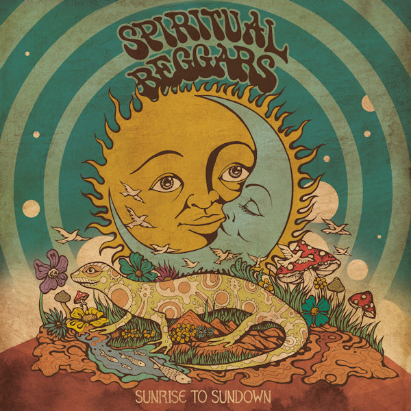 Spiritual Beggars - Sunrise to sundown (.. Sundown / 180gr. Coke Bottle Clear & Green W/ Poster, High Quality, Transparent, Coloured Vinyl, Gatefold Sleeve LP)