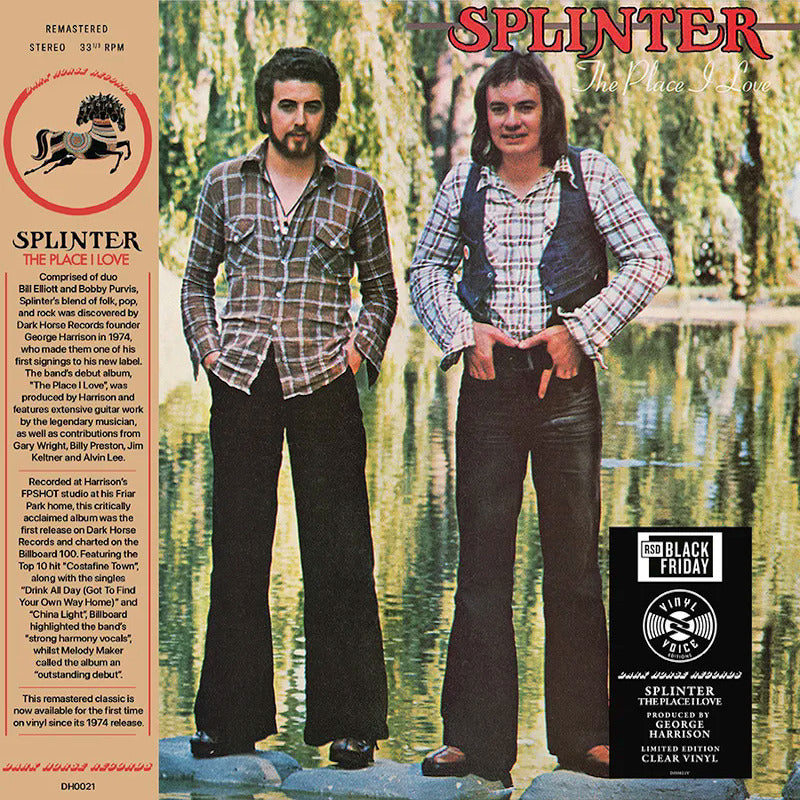 Splinter - The place i love (Blf 23 /Transparent Clear Vinyl, Transparent, Coloured Vinyl LP)