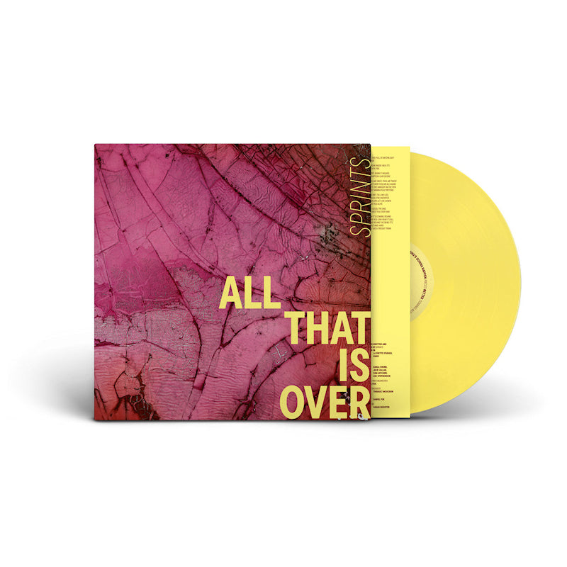 Sprints - All that is over (lemon) (Coloured Vinyl LP)