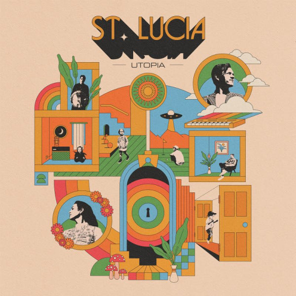 St. Lucia - Utopia (180gr. Easter Yellow & Baby Blue Vinyl LP)