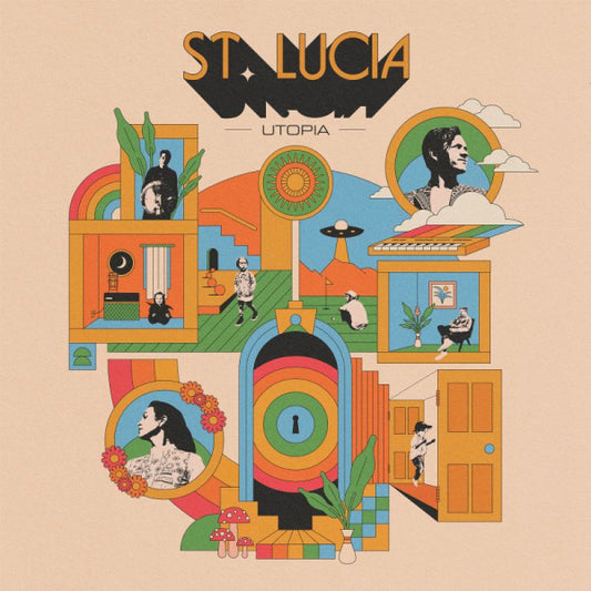 St. Lucia - Utopia (180gr. Easter Yellow & Baby Blue Vinyl LP)