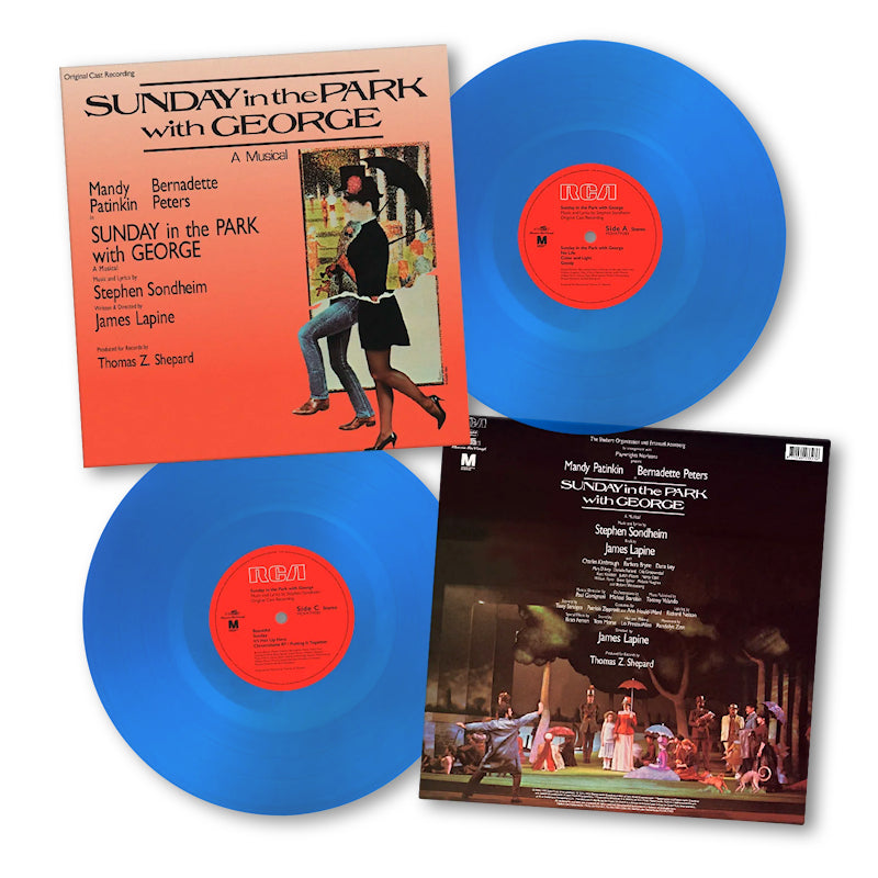 Stephen Sondheim - Sunday in the park with george (a musical) (High Quality, Transparent, Coloured Vinyl, Limited Edition LP)