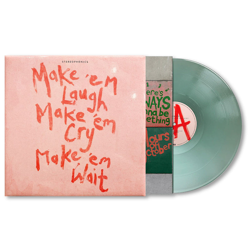 Stereophonics - Make 'em laugh, make 'em cry, make 'em wait (Coke Bottle Green, Coloured Vinyl, Limited Edition LP)