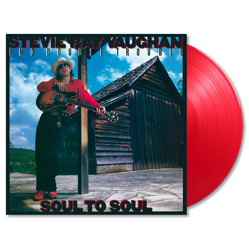 Stevie Ray Vaughan And Double Trouble - Soul to soul -red vinyl- (Red, Transparent, Coloured Vinyl LP)