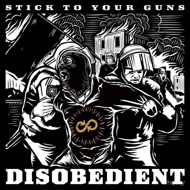 Stick To Your Guns - Disobedient (Gold & Black Splattered Vinyl, Coloured Vinyl, Download Code LP)