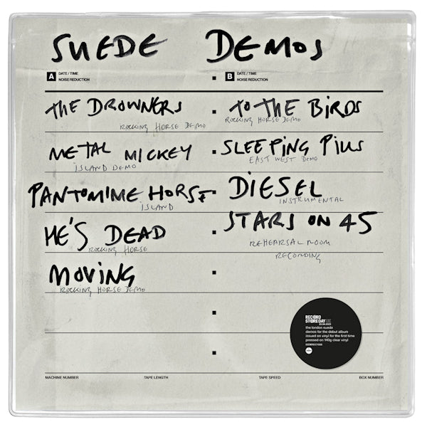 Suede - Suede demos (Rsd 23, Rsd, Transparent, High Quality LP)