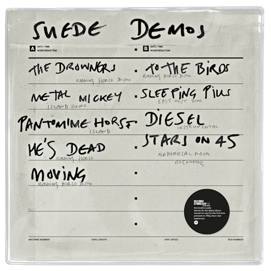 Suede - Suede demos (Rsd 23, Rsd, Transparent, High Quality LP)