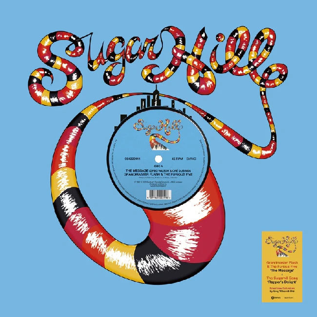 Sugarhill Gang & Grandmaster Flash - Rapper's Delight DUB/The Message DUB (12-inch maxi-single)