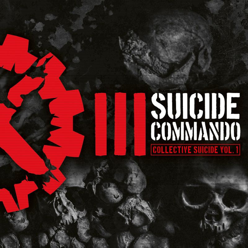 Suicide Commando - Collective suicide, vol. 1 (red) (Coloured Vinyl LP)