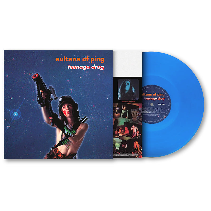 Sultans Of Ping F.c. - Teenage drug (High Quality, Transparent, Coloured Vinyl, Insert, Limited Edition LP)