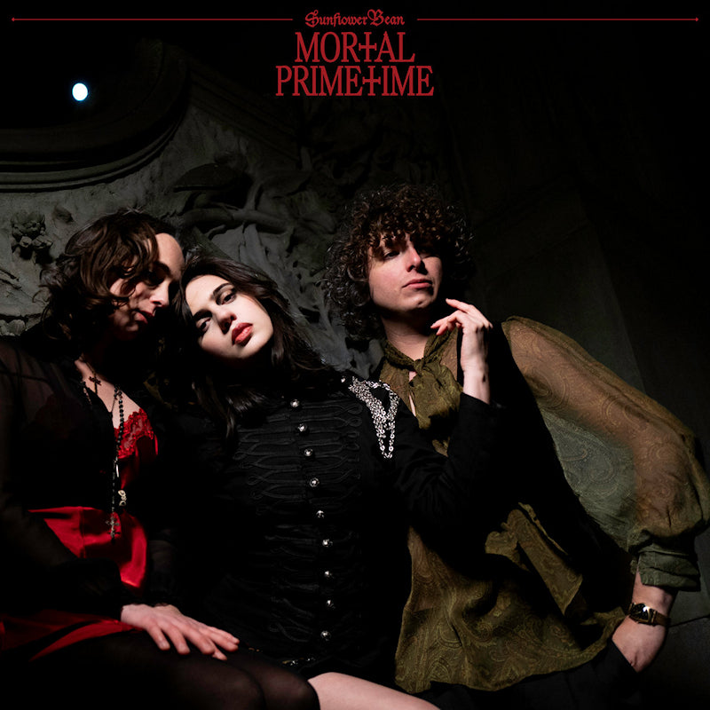 Sunflower Bean - Mortal primetime (transparant red vinyl) (Red, Transparent, Coloured Vinyl LP)