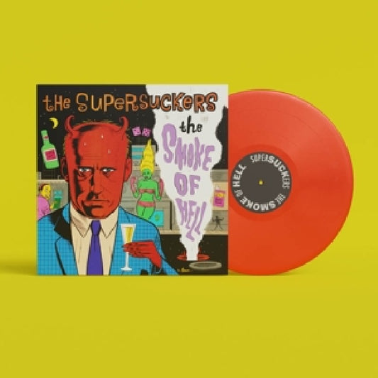 Supersuckers - The smoke of hell (loser edition / opaque red) (Red, Coloured Vinyl LP)