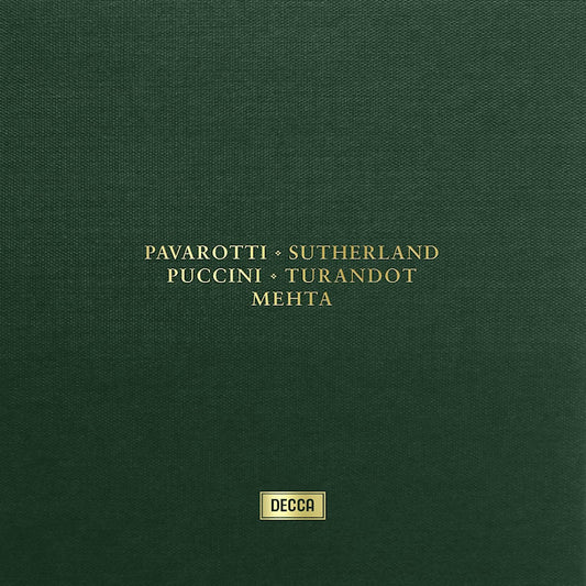 Joan Sutherland, Montserrat Caballe, Luciano Pavar - Puccini: turandot (LP)