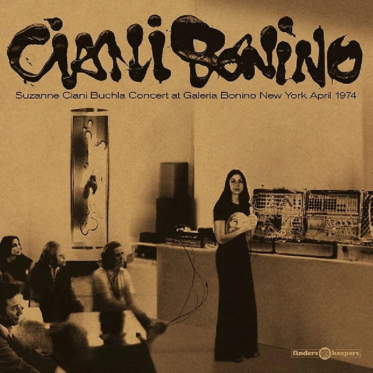 Suzanne Ciani - Buchla concerts at galeria bonino new york 1974 (LP)