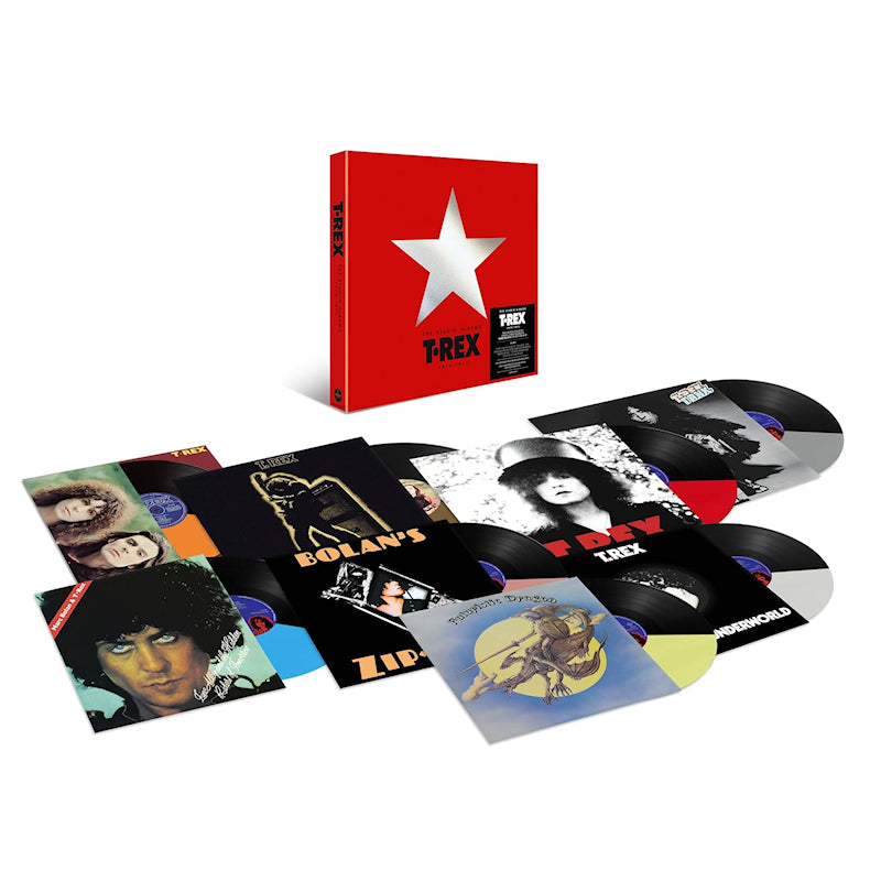 T. Rex - The studio albums 1970 - 1977 (LP)
