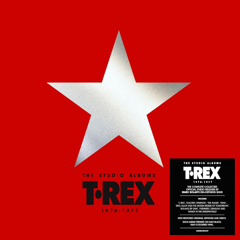 T. Rex - The studio albums 1970 - 1977 (LP)