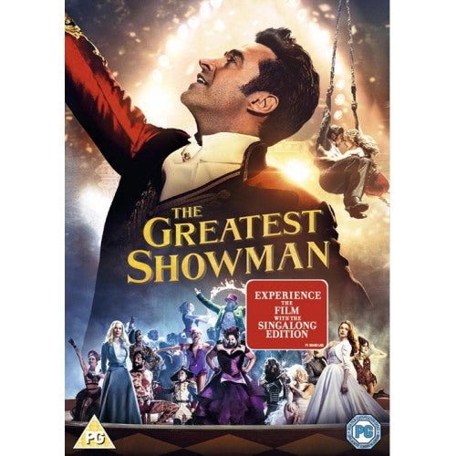 Movie - Greatest showman (Uk Version /Cast: Hugh Jackman, Zac Efron DVD movie)