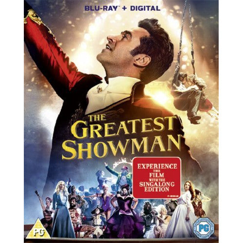 Movie - Greatest showman (Uk Version /Cast: Hugh Jackman, Zac Efron blu ray movie)