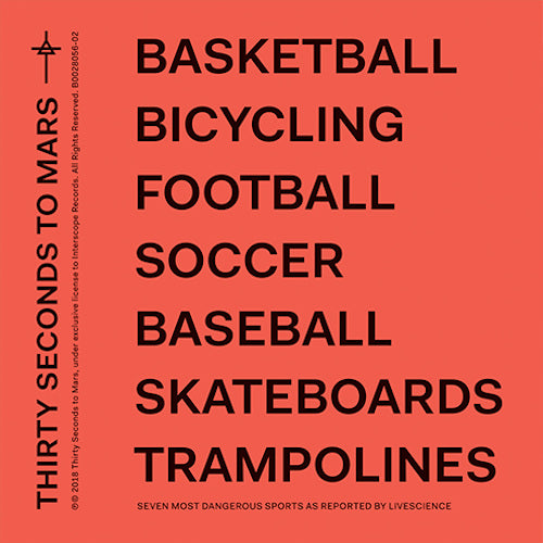 Thirty Seconds To Mars - America (12 Track Version, 6 Different Potential Covers CD)